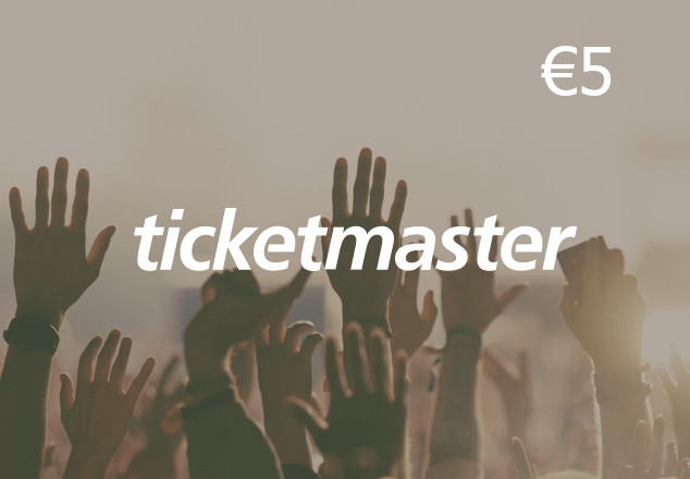 Ticketmaster €5 Gift Card DE USD 5.65