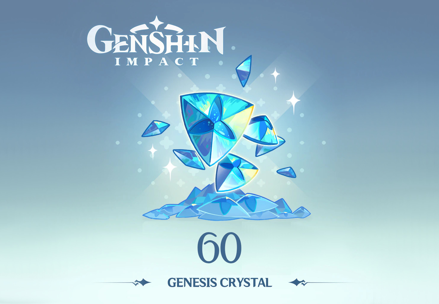 Genshin Impact - 60 Genesis Crystals Reidos Voucher USD 1.32