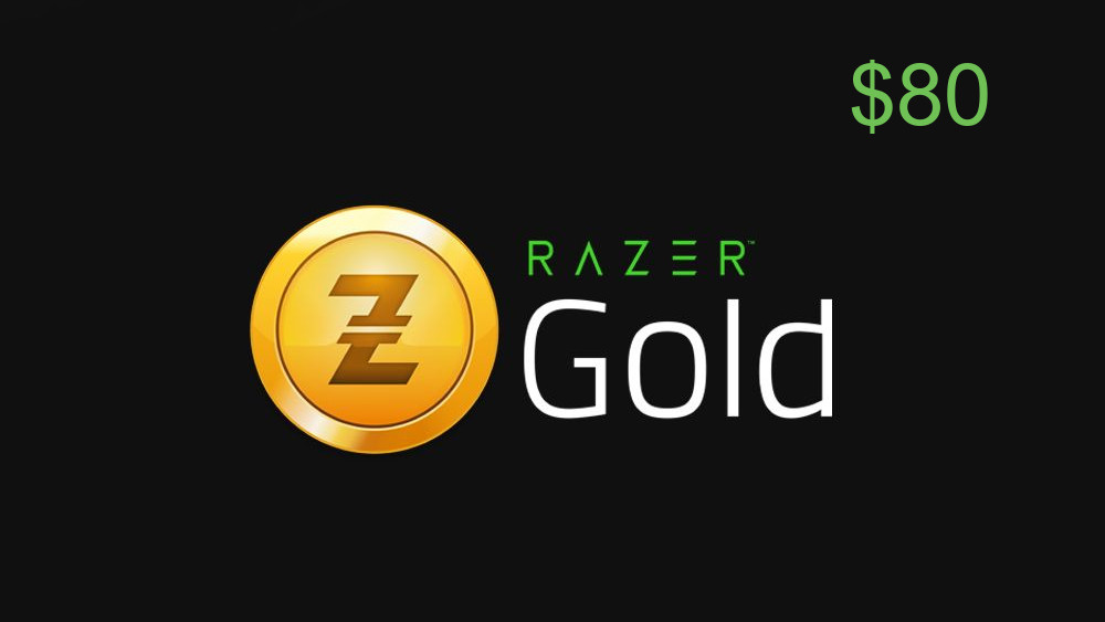 Razer Gold $80 US USD 87.63