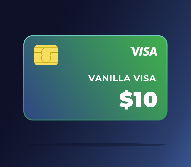 Vanilla VISA $10 US USD 12.92