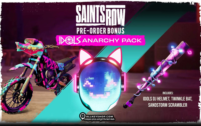 Saints Row Pre-Order Bonus- Idols Anarchy Pack DLC EU PS5 CD Key USD 2.81
